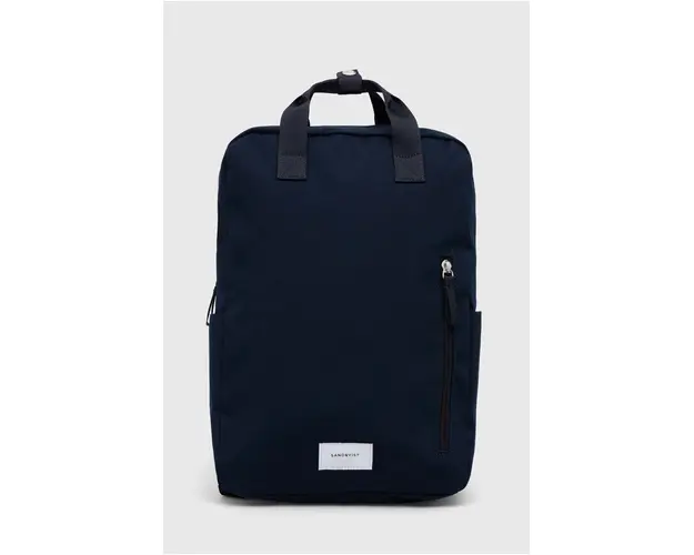 Sandqvist rucsac Knut culoarea bleumarin, mare, uni