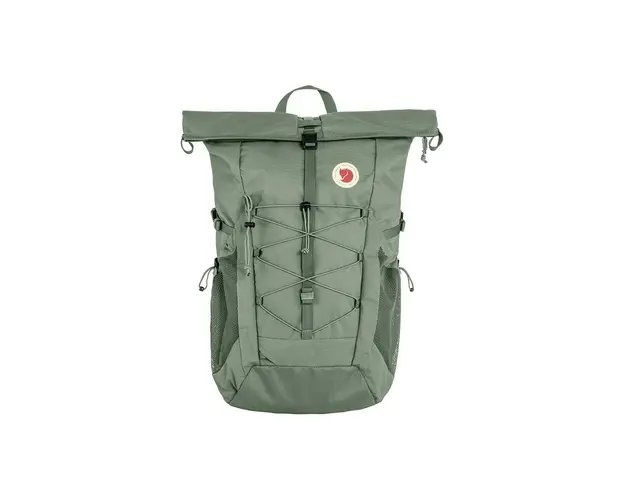 Fjallraven rucsac Abisko Hike Foldsack culoarea verde, mare, uni F27222
