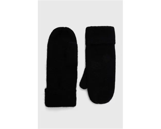 Samsoe Samsoe manusi de lana culoarea negru