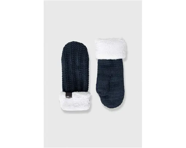Jack Wolfskin manusi Highloft femei, culoarea albastru marin, 1908002