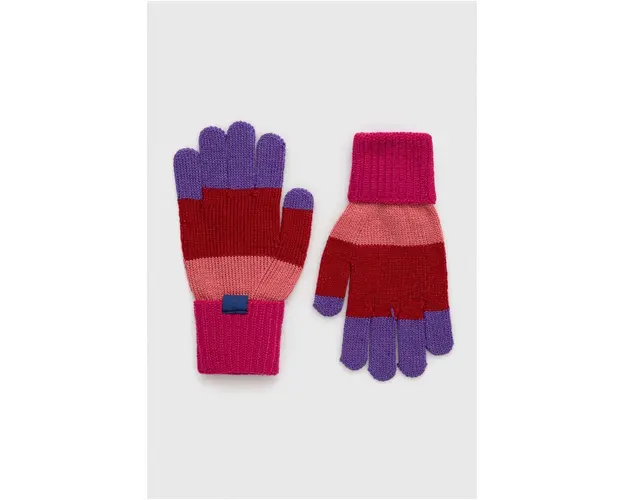 United Colors of Benetton manusi copii culoarea violet