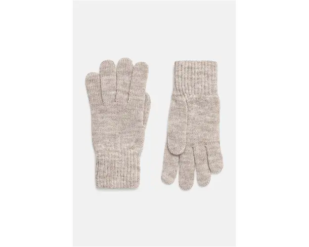 Colmar manusi din amestec de lana culoarea bej