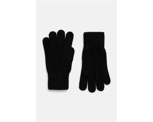 Colmar manusi din amestec de lana culoarea negru