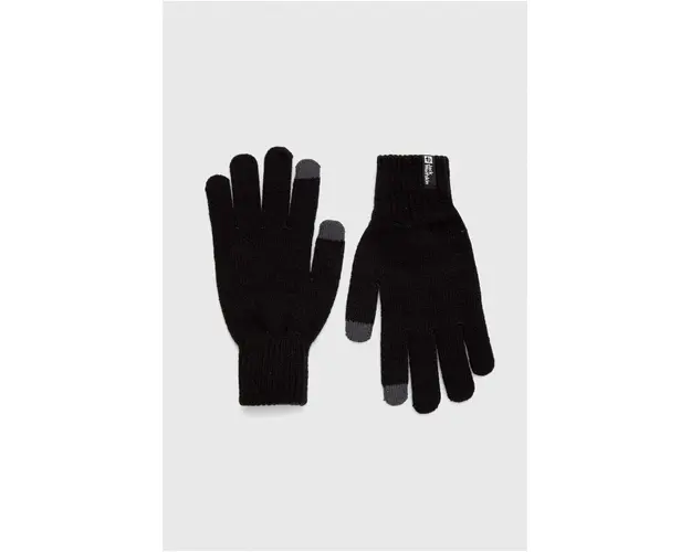 Jack Wolfskin manusi culoarea negru