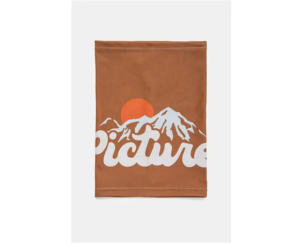 Picture fular impletit culoarea maro, modelator