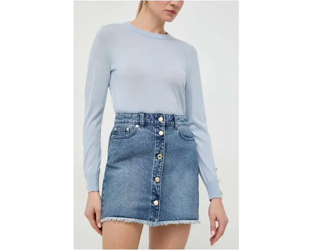 MICHAEL Michael Kors fusta jeans mini, creion