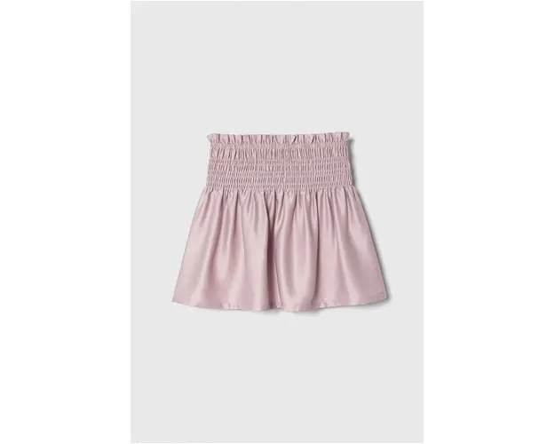 United Colors of Benetton fusta fete culoarea violet, mini, evazati