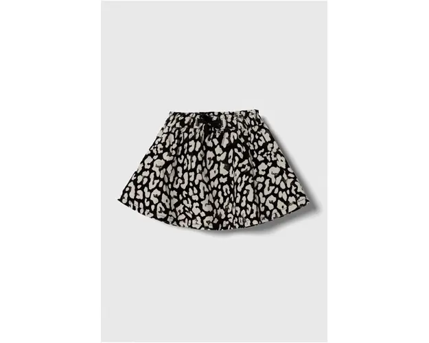United Colors of Benetton fusta fete culoarea negru, mini, evazati
