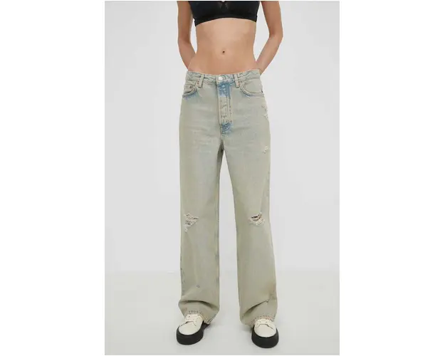 Samsoe Samsoe jeansi femei high waist