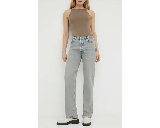 Samsoe Samsoe jeans Susan femei high waist