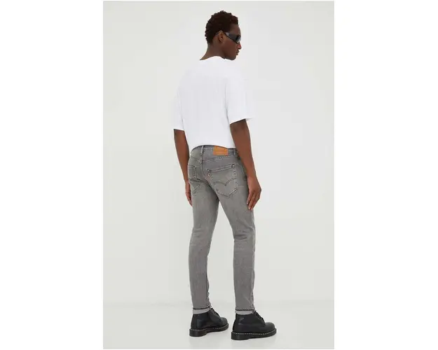 Levi's jeansi 512 SLIM TAPER barbati, culoarea gri