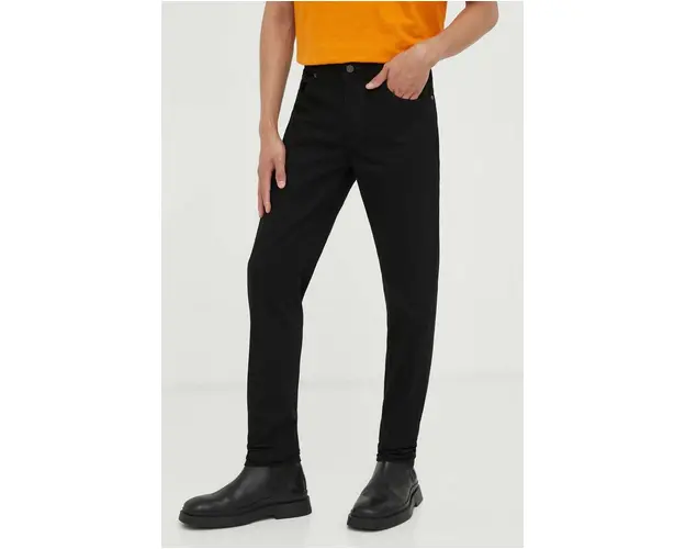 Won Hundred jeans Dean A Stay Black barbati, culoarea negru 0627-15012