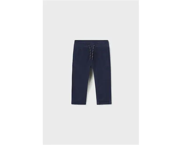 Mayoral pantaloni bebe culoarea albastru marin, neted