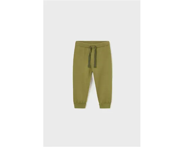 Mayoral pantaloni de trening pentru bebelusi culoarea verde, neted