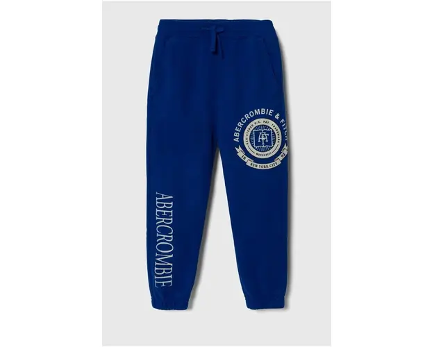 Abercrombie & Fitch pantaloni de trening pentru copii cu imprimeu