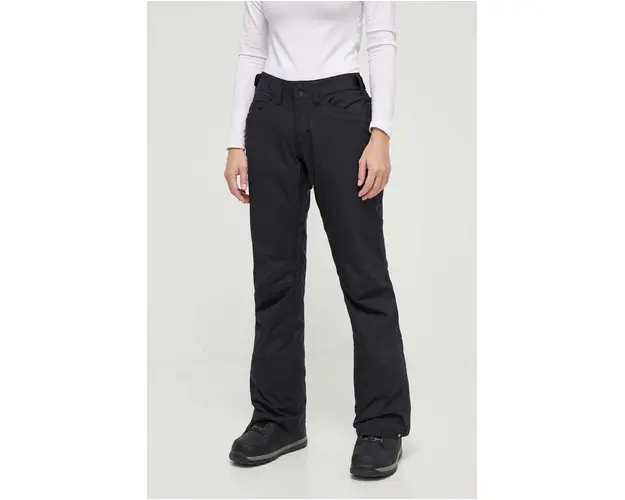 Roxy pantaloni Backyard culoarea negru