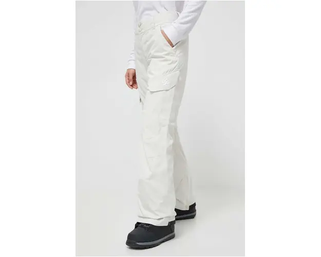 DC pantaloni Nonchalant culoarea bej
