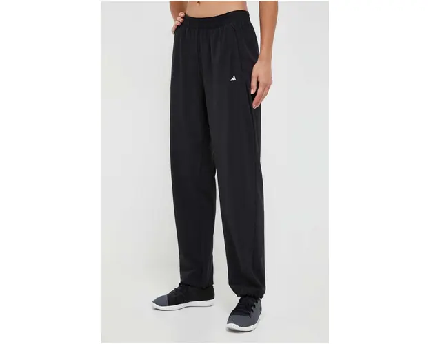 adidas Performance pantaloni de antrenament culoarea negru, uni IL6984