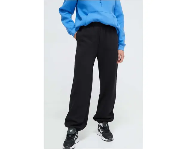 Champion pantaloni de trening culoarea negru, neted