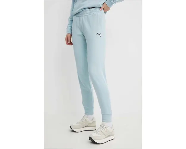 Puma pantaloni de trening din bumbac BETTER ESSENTIALS uni 675989