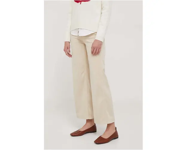 Pepe Jeans jeansi Lexa femei, culoarea bej