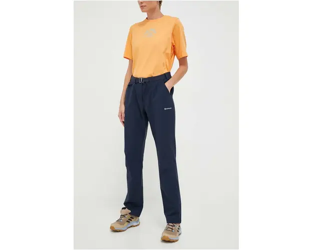 Montane pantaloni de exterior Terra Stretch Lite culoarea albastru marin