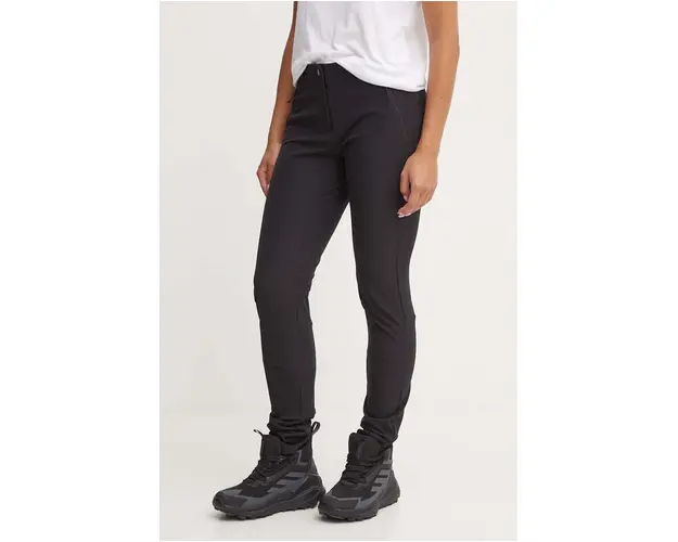 Jack Wolfskin pantaloni de exterior Geigelstein culoarea negru