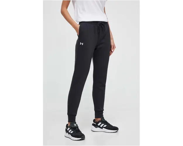 Under Armour pantaloni de trening culoarea negru, neted, 1379438