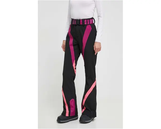 P.E Nation pantaloni Chamonix culoarea negru