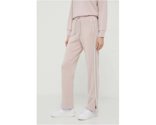 Joop! pantaloni de trening culoarea roz, modelator