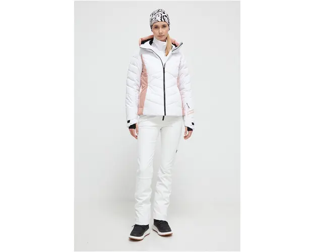 Peak Performance pantaloni de schi High Stretch culoarea alb