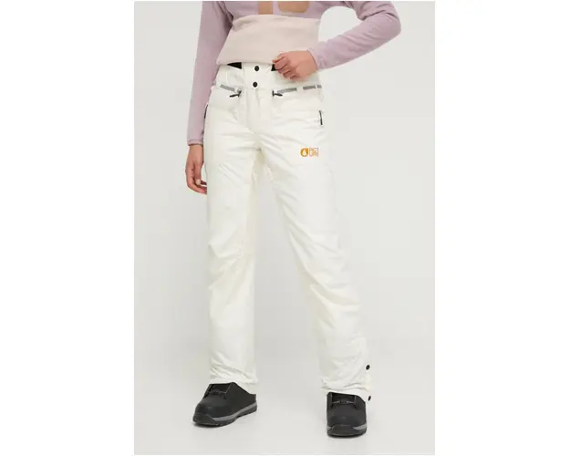 Picture pantaloni Treva culoarea bej