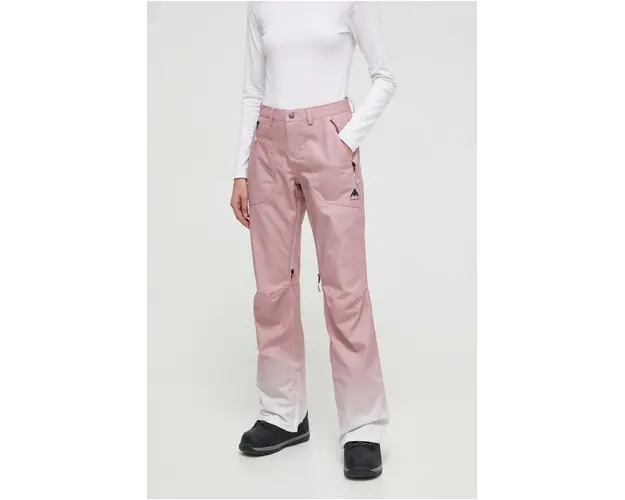 Burton pantaloni Vida culoarea roz