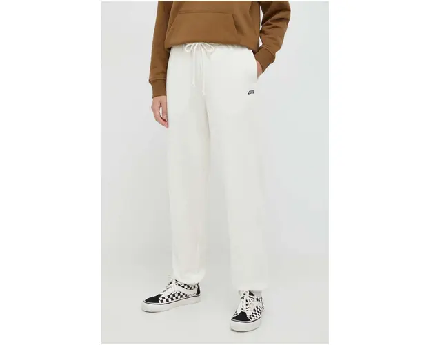 Vans pantaloni de trening culoarea bej