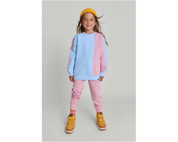 Reima pantaloni de trening pentru copii Letkis culoarea roz, neted