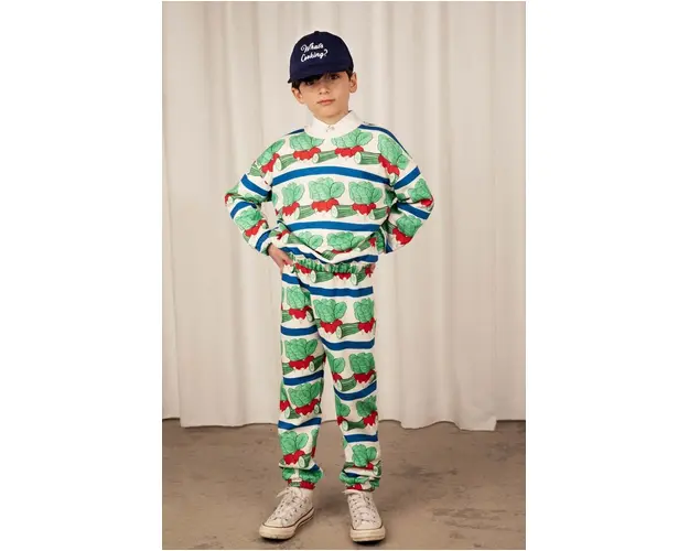 Mini Rodini pantaloni de trening din bumbac pentru copii modelator