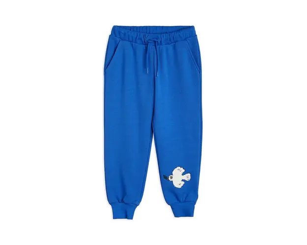 Mini Rodini pantaloni de trening din bumbac pentru copii Mini Rodini x Wrangler cu imprimeu