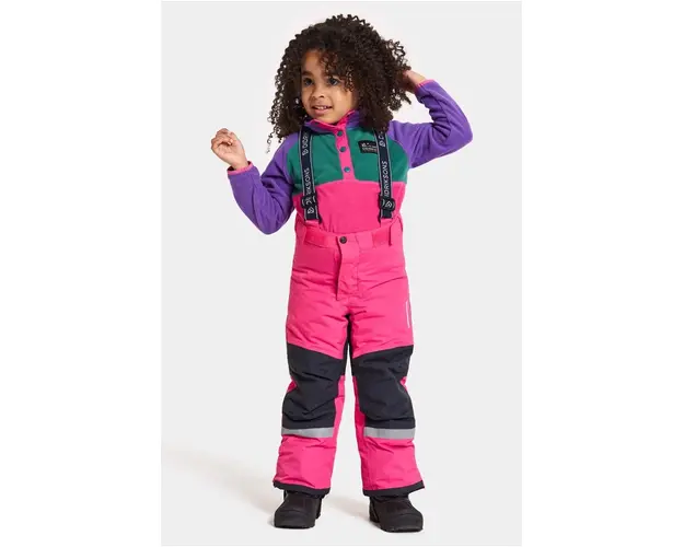 Didriksons pantaloni de schi pentru copii IDRE KIDS PANTS culoarea roz