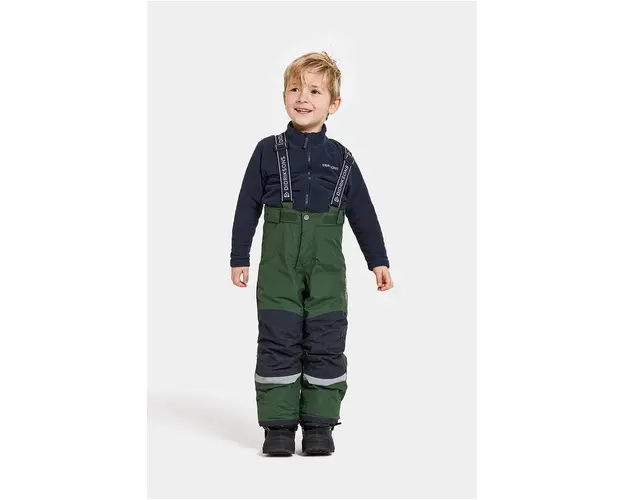 Didriksons pantaloni de schi pentru copii IDRE KIDS PANTS culoarea verde