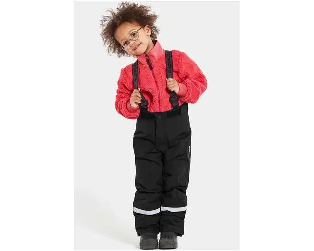 Didriksons pantaloni de schi pentru copii IDRE KIDS PANTS culoarea negru