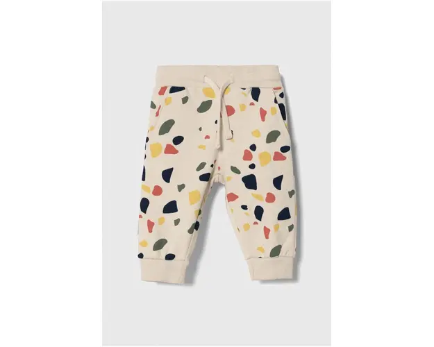 zippy pantaloni de trening din bumbac pentru bebelusi culoarea gri, modelator