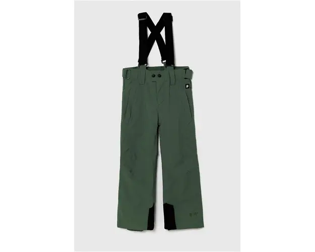 Protest pantaloni de schi pentru copii BORK JR culoarea verde
