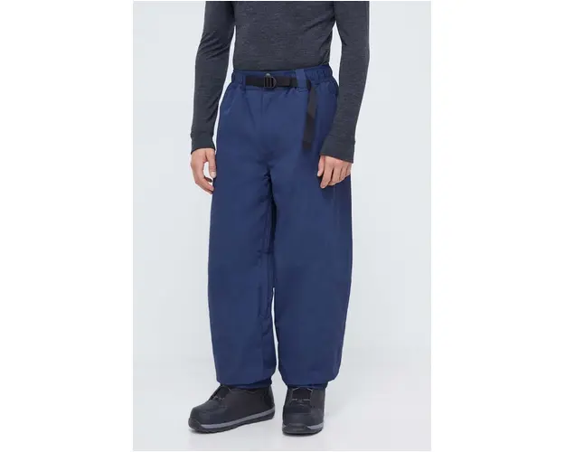 DC pantaloni Primo culoarea albastru marin