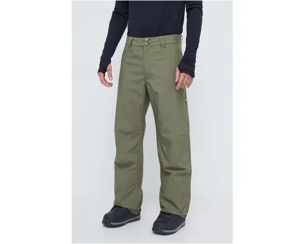DC pantaloni Snow Chino culoarea verde
