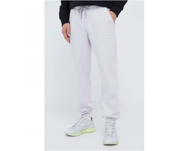 Columbia pantaloni de trening culoarea gri, neted