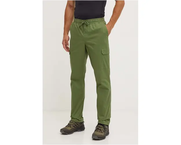Columbia pantaloni de exterior Rapid Rivers culoarea verde