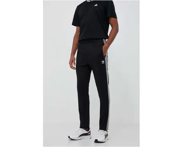adidas Originals pantaloni de trening culoarea negru, cu imprimeu II5764