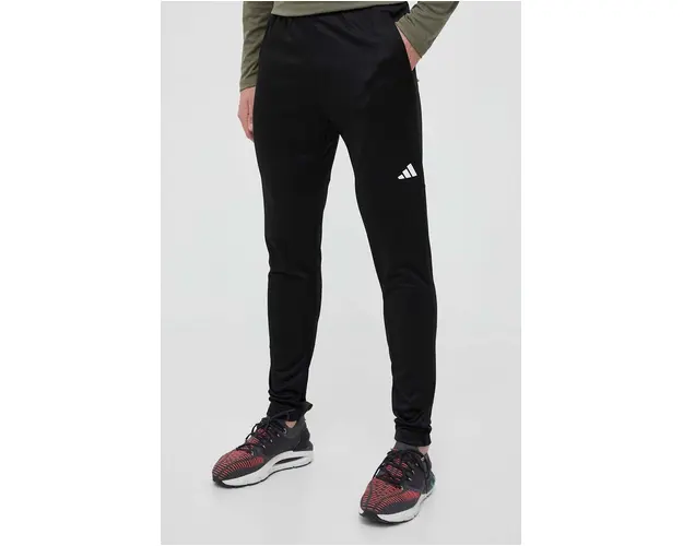 adidas Performance pantaloni de antrenament Train Essentials culoarea negru, neted