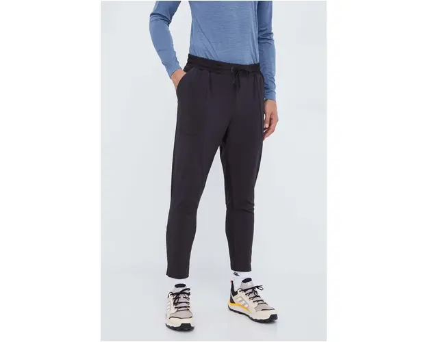 Puma pantaloni de alergare Seasons Lightweight culoarea negru, neted