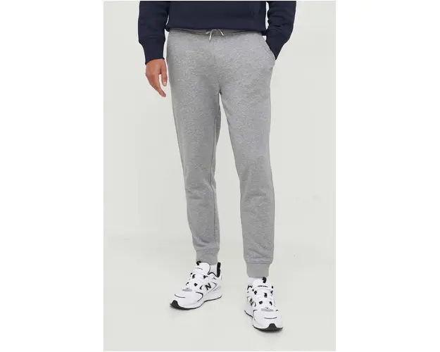 Gant pantaloni de trening culoarea gri, melanj